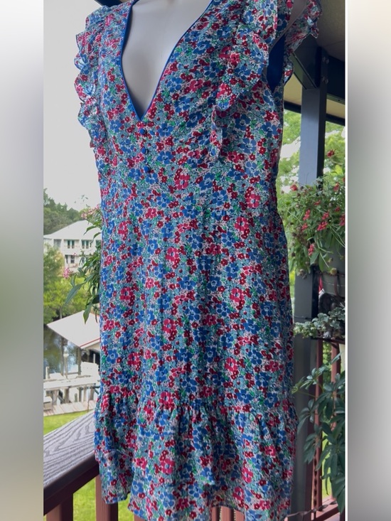 Betsey Johnson Dresses & Skirts - Betsey Johnson Ditsy Floral Spring/Summer Cottage Core Dress SZ LG NWT